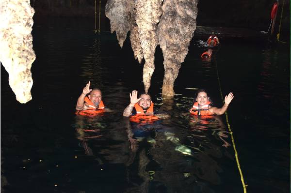 Cenote swim experience